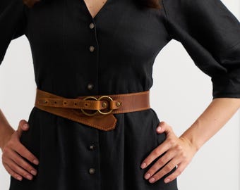 ladies thin belts for dresses Women Skinny Belt for Dresses Retro Stretch Ladies Waist Belt Plus Size Set  o