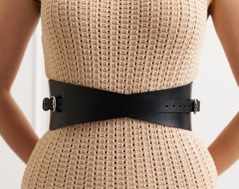 Women wide belt leather,Black waist belt leather,Dress belt leather,Premium leather belt,Leather belt without buckle,Leather belt plus size