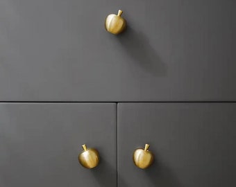 Pomos para puertas de muebles Pomos de latón para gabinetes Manijas Tiradores de latón para cajones Tiradores de cocina Tiradores para gabinetes Pomos Tiradores para muebles de latón macizo
