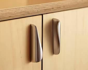 Metal Furniture Round Knobs Scandinavian style Metal knobs Modern Cabinet Handles  Kitchen knob Cabinet metal Nickel furniture Brass handles