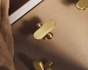 Pomos para puertas de muebles Pomos de gabinete de níquel Manijas Tiradores redondos para cajones Tiradores de cocina Tiradores para gabinetes Anillo de pomo para muebles de latón macizo