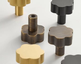 Pomos de bronce para muebles de metal, estilo escandinavo, modernos, de metal, para armarios de cocina, de metal, dorados, de latón.