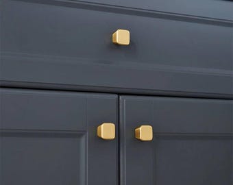 Furniture door knobs Brass cabinet knobs Handles Brass pull drawer Knobs kitchen handles Cabinet Pulls knobs Solid Brass Furniture Pull Knob