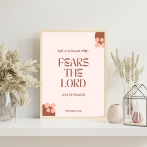 Spreuken 31 Digitale Download Wall Art | Christelijke kunst aan de muur | Spreuken 31 Vrouw Kunst aan de muur | Afdrukbare kunst aan de muur | Op geloof gebaseerde kunst aan de muur