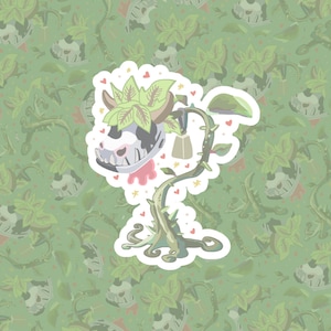 Cowplant sticker, Sims sticker, Sims 4, Sims, the sims, cowplant sticker, gift for gamers, twitch sticker, streamer sticker