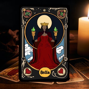 Sims Bella Goth Tarot Sticker, Sims sticker, Sims 4, Sims, the sims, well sticker, gift for gamers, twitch sticker, tarot sticker