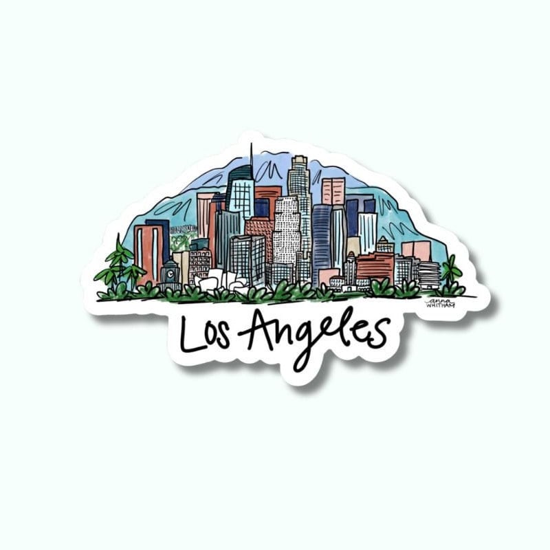 3D Koelkastmagneet Souvenir Cadeau Los Angeles Californië VS 3D Koelkastmagneet Souvenir Cadeau Los Angeles Californië VS