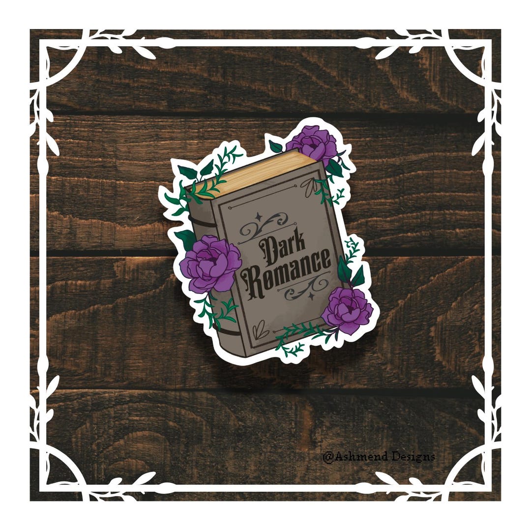 Dark Romance Sticker Dark Romance Book Trope Sticker Bookish Sticker ...