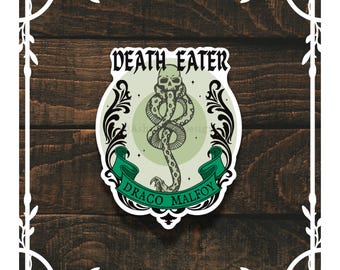 Draco Malfoy Death Eater Sticker