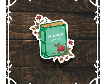 Dramione Fanfic Book Sticker