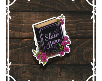 Slow Burn Trope Book Sticker