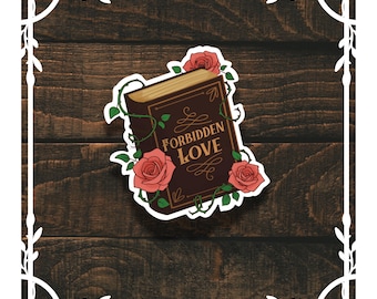 Forbidden Love Trope Book Sticker