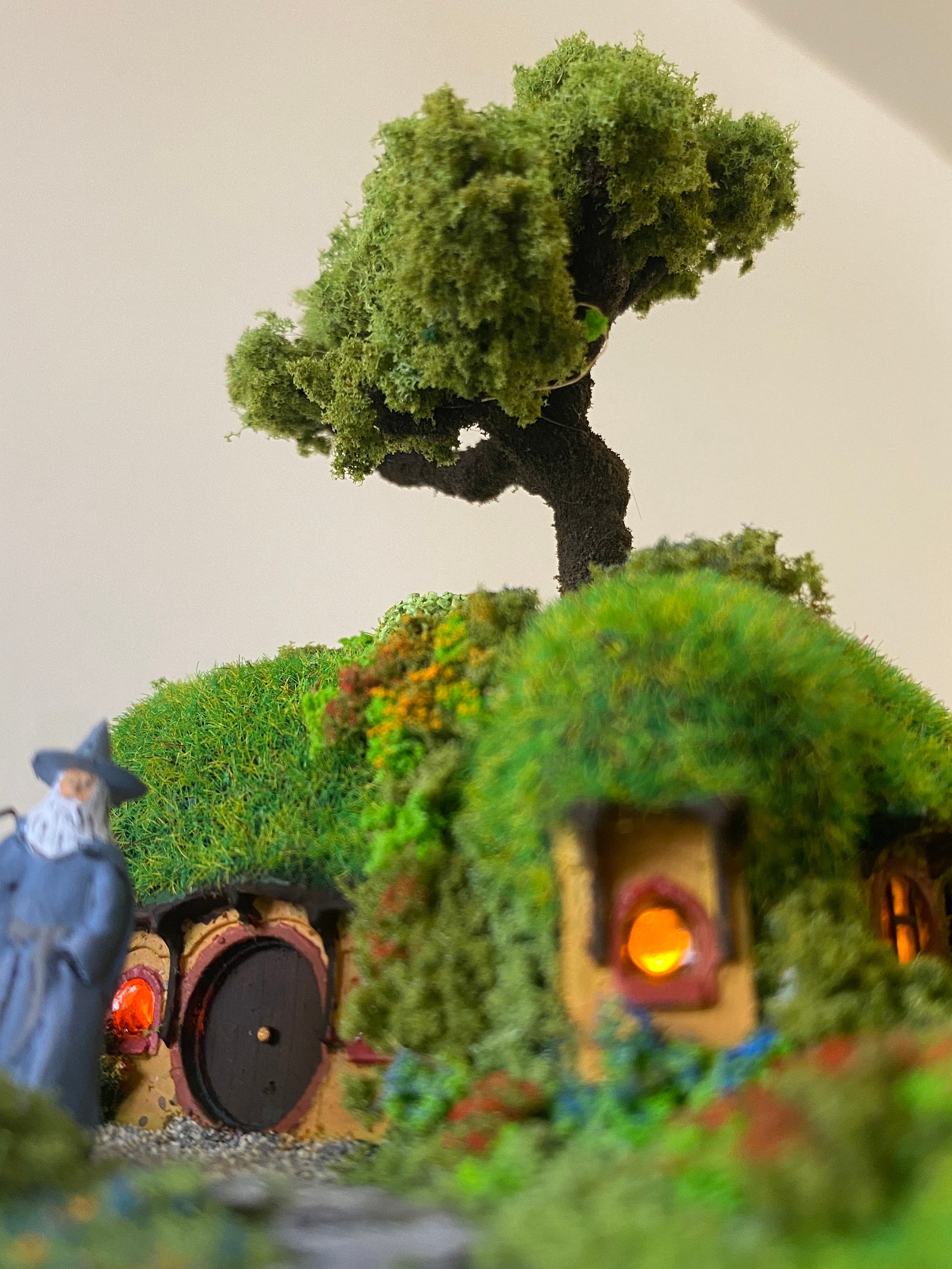 The Shire Bag End Diorama Miniature From Lord of the Etsy