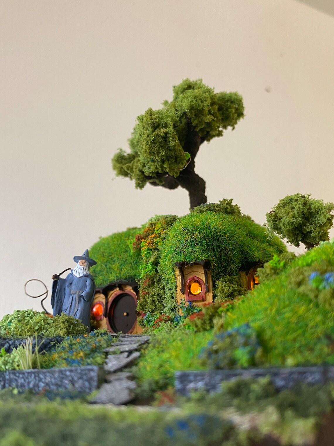 The Shire Bag End Diorama Miniature From Lord of the Etsy