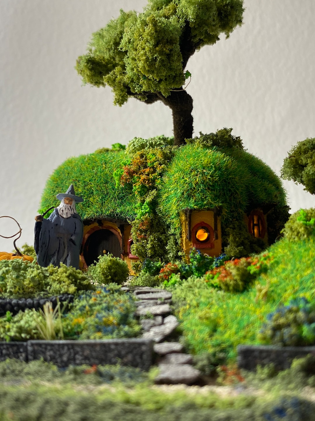 The Shire Bag End Diorama Miniature From Lord of the Etsy