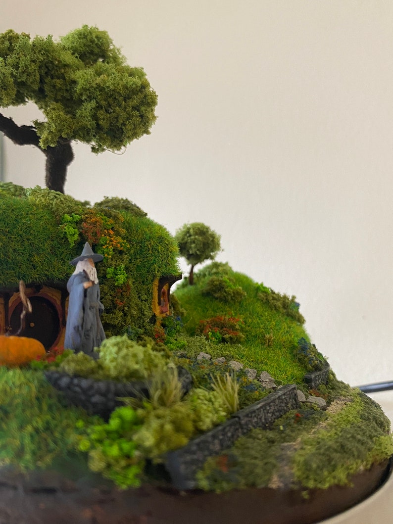 The Shire Bag End Diorama Miniature From Lord of the Etsy