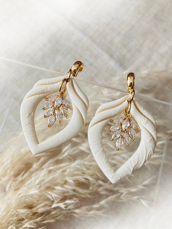 Handmade cheap bridal earrings