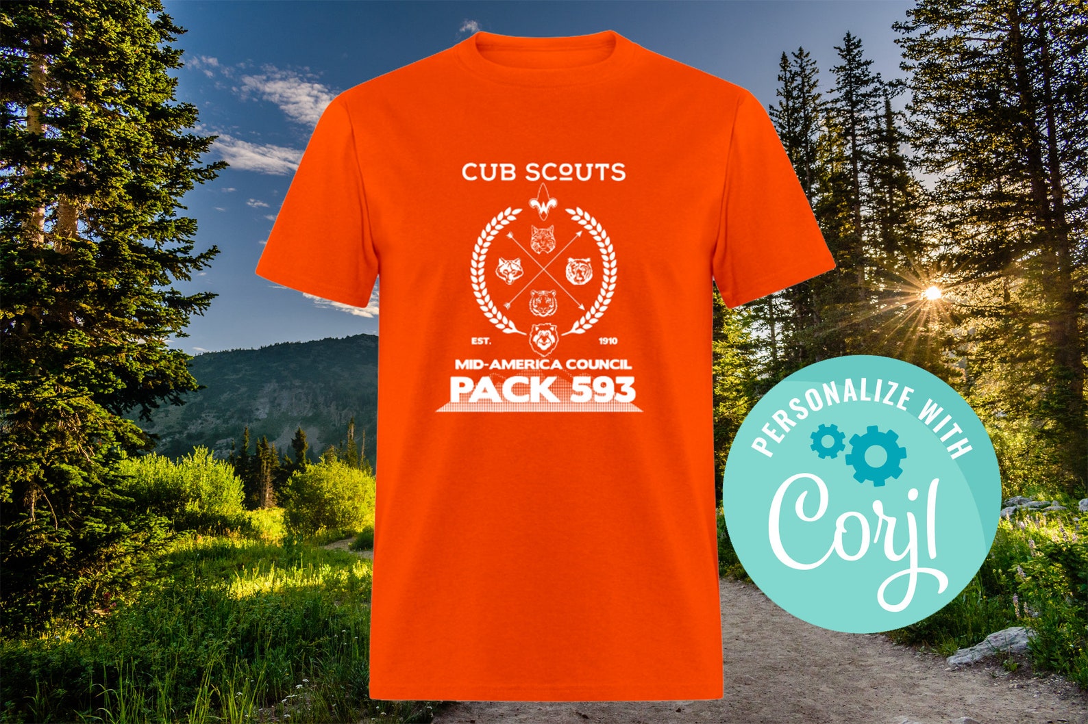 Cub Scouts Shirt Design/class B Shirt/pack Shirt/den - Etsy