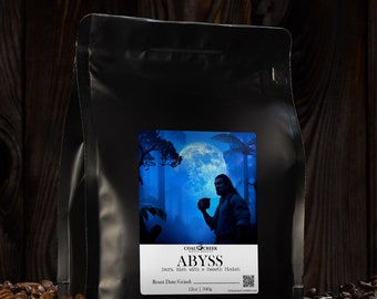 Fresh Roasted Coffee Beans - Single Origin - Coal Creek Coffee Roasters - Abyss - Ground or Whole Bean - Small batch