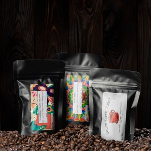 Sampler Pack - Coal Creek Coffee Roasters - (3) 2oz sample packs - Ground or Whole Bean - Small batch