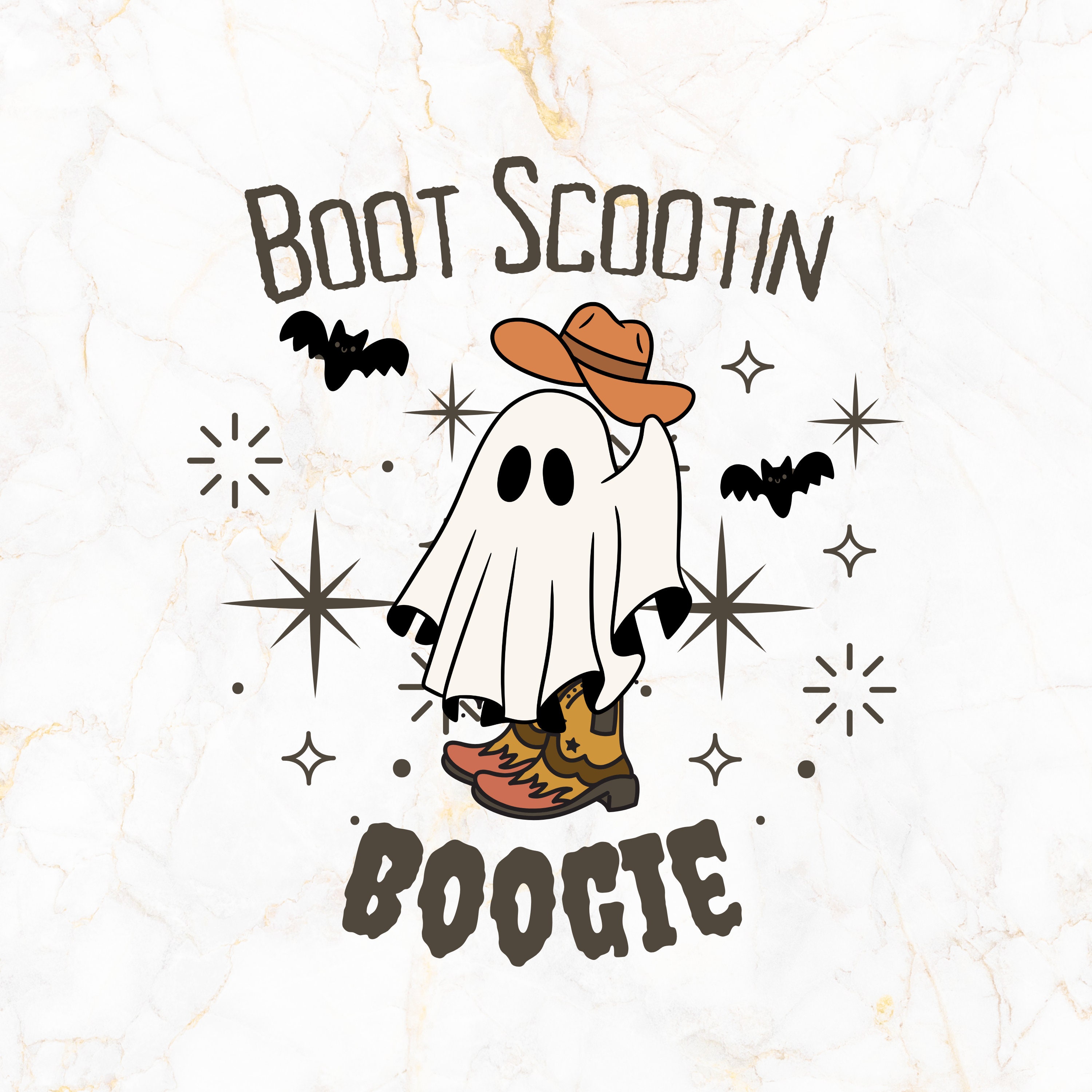 Boot Scootin Design Boot Scootin Boogie Halloween PNG Digital Design - Etsy