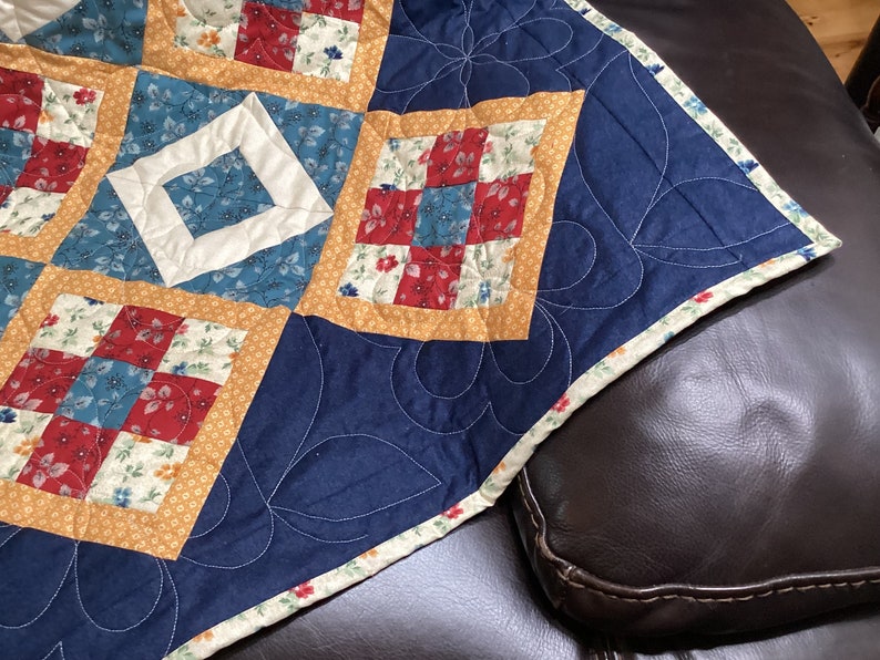 Vintage Look Quilt Etsy