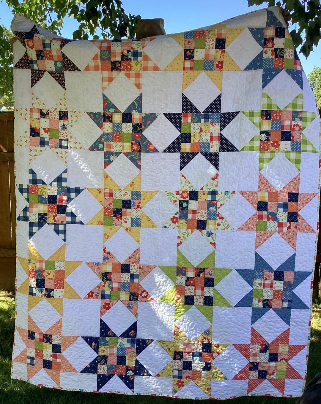 Patchwork Quilt Etsy