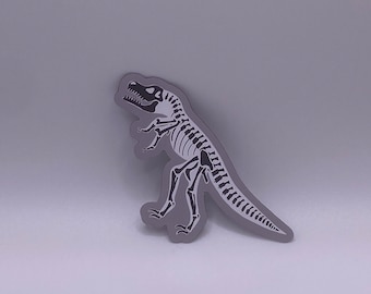 Wackel Magnet Dinosaurier T-Rex - 9x7 Cm Kühlschrankmagnet | Lustige Dino Deko