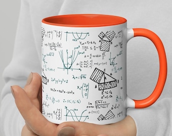 Math Mug Teacher Gift Science Mug Gift for Math Teacher Appreciation Math Student Gift College Mug Science Gifts Math Formulas Gift