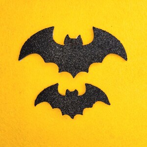 Fledermaus Glitter Stanzen Halloween Bastelbedarf Fledermaus Handwerk Projekte Stanzen Fledermaus Ornament Muster 2 Größen Schwarze Fledermaus