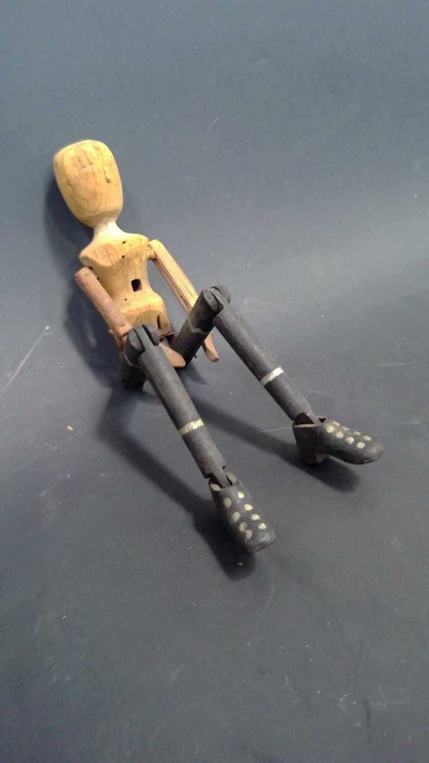 Art Lay Figure Articulated Wooden Figure Etsy