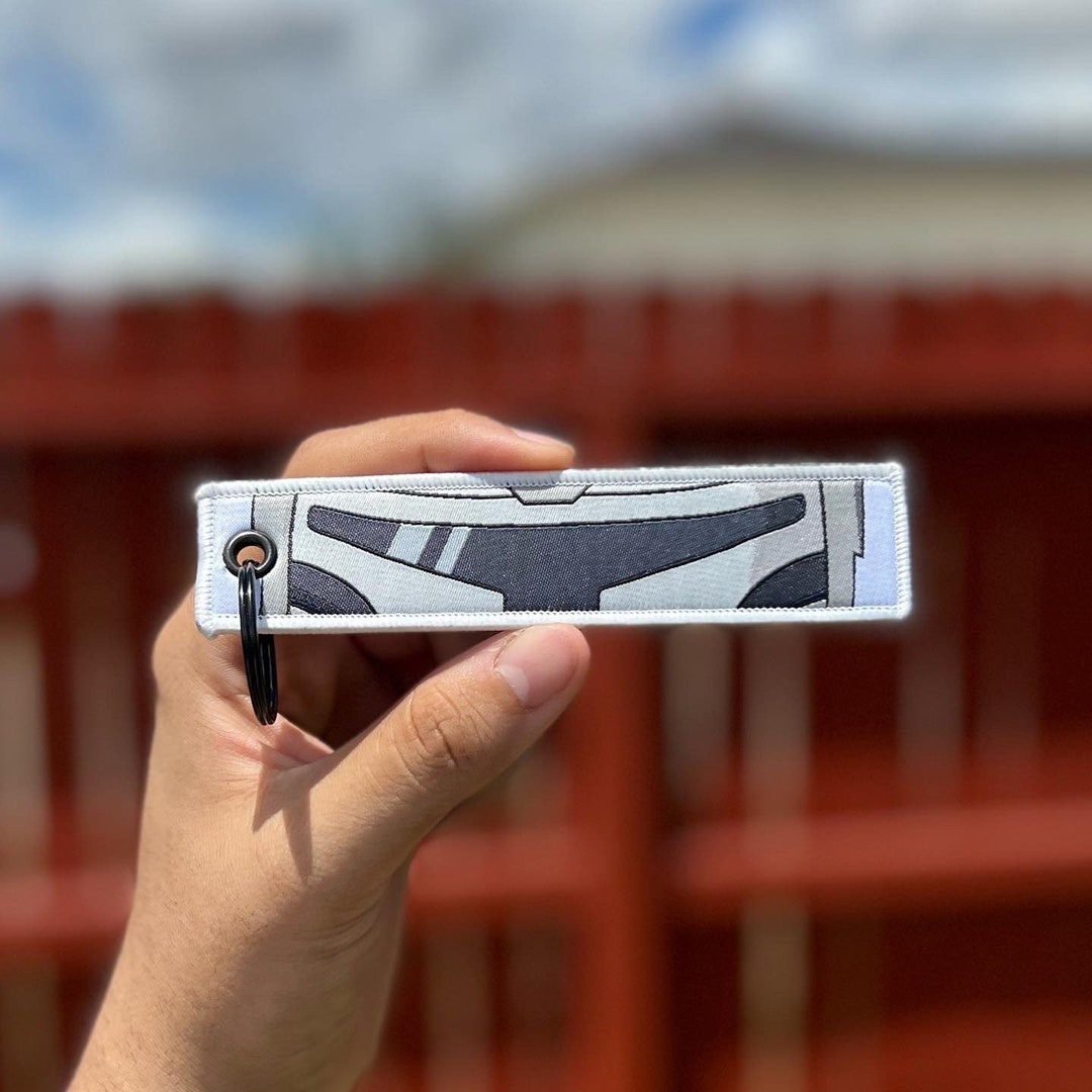 The Mandalorian Keychain Etsy