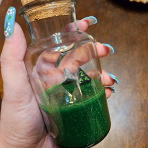 Large Health Potion Dice Jar