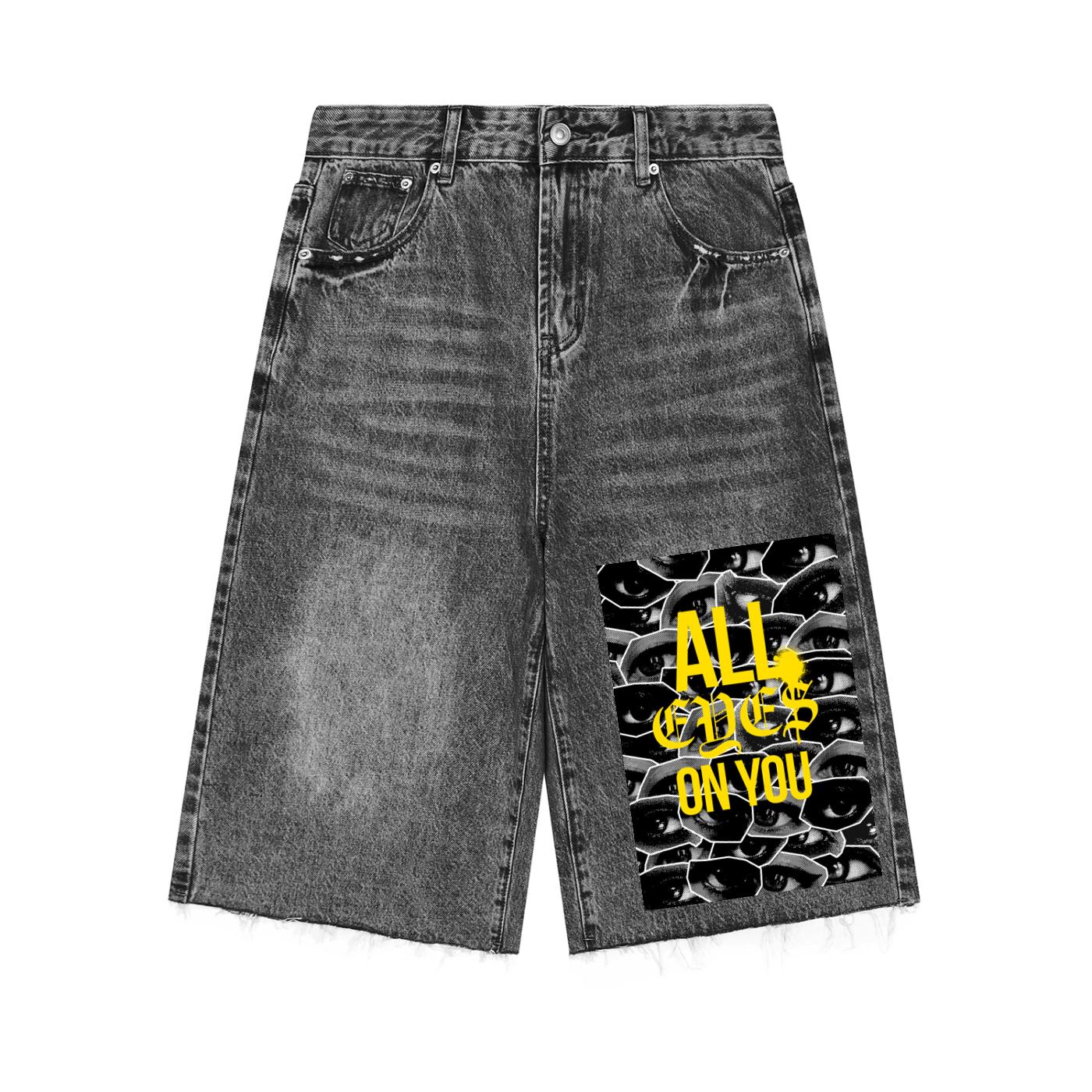 Jorts Y2k Black - Etsy