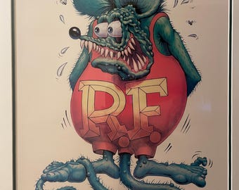 Big Daddy Ed Roth Limited Edition Signed 