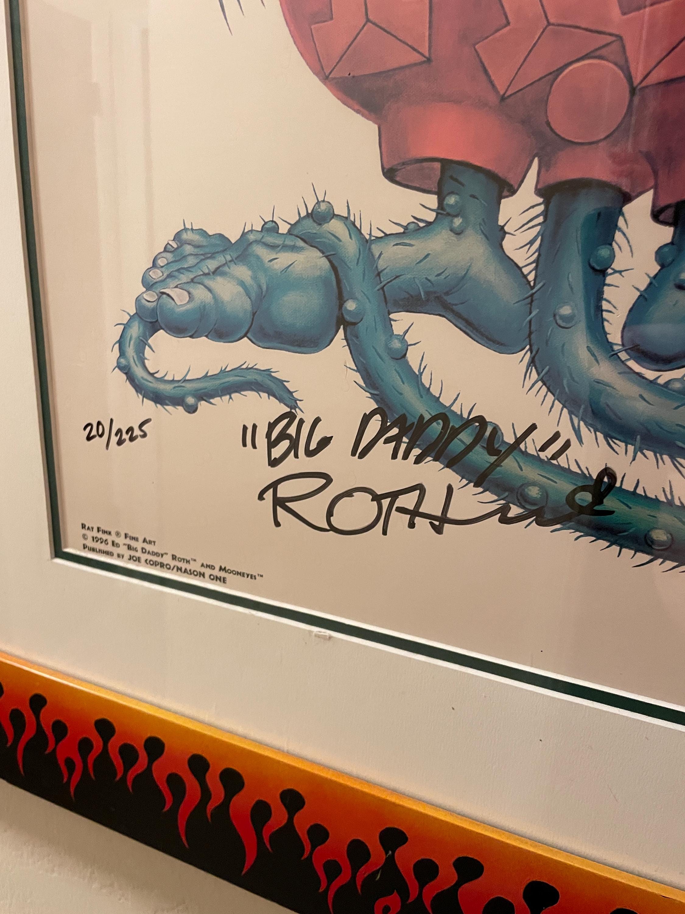 Big Daddy Ed Roth Limited Edition Signed 