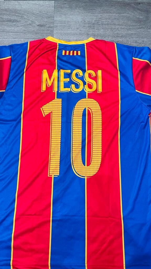 Messi Replica Fan Jersey Etsy