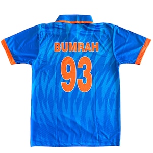 Bumrah Indian Cricket Fan Jersey for adults