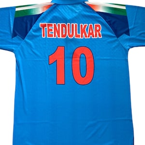 Sachin Tendulkar Indian Cricket Fan Jersey Adult