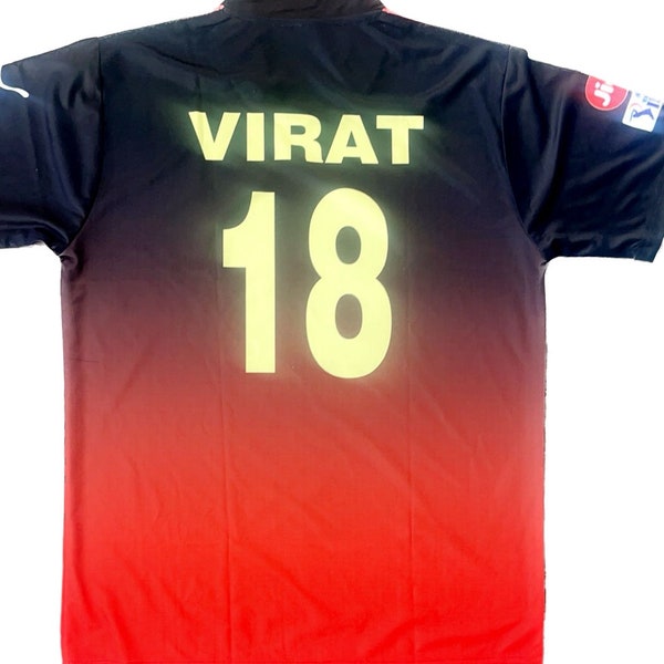 Virat IPL Indian Cricket Fan Jersey