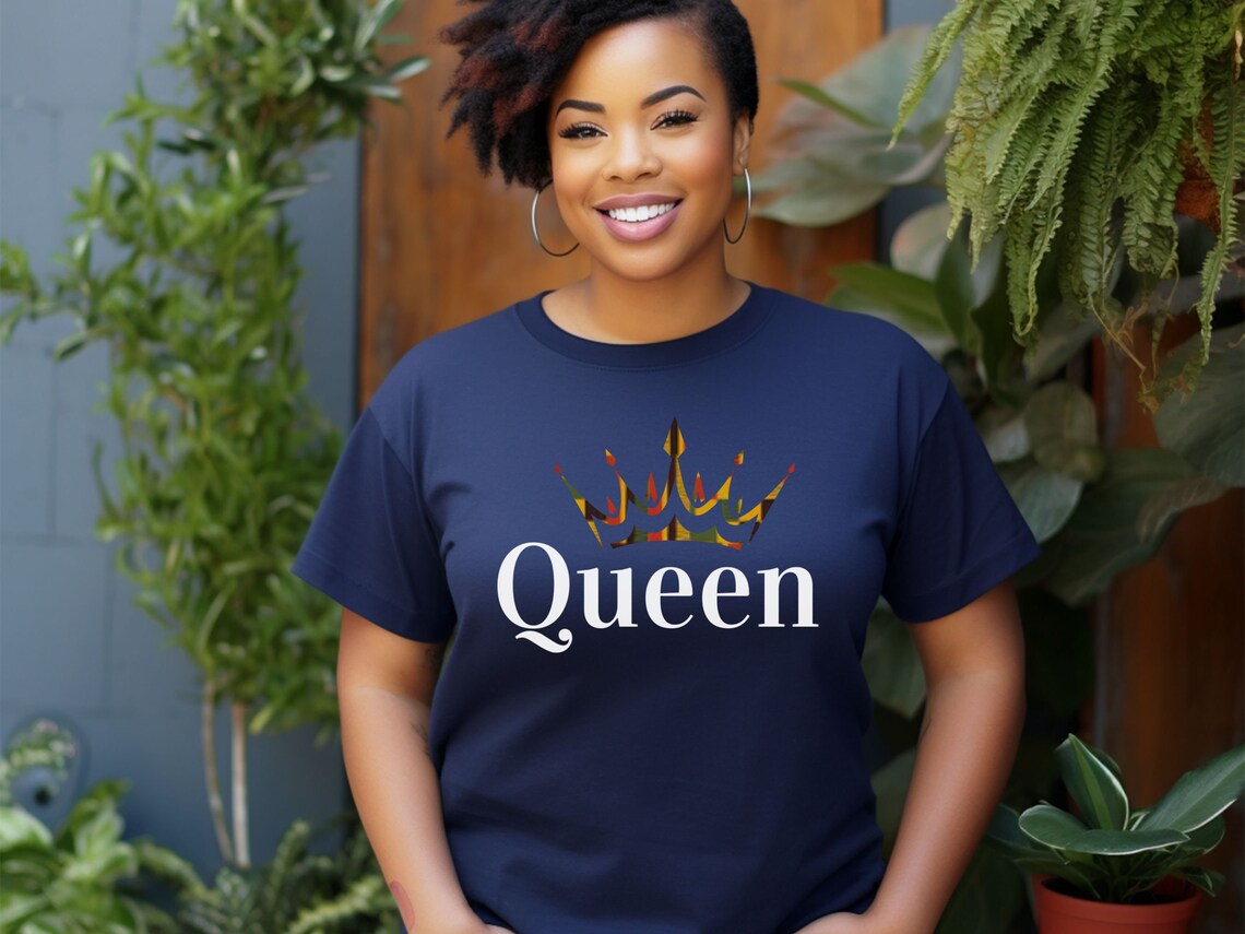 Printed African Princess Heritage T-Shirt main image 0