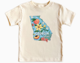 Georgia Sweatshirt: Family Matching Shirts, usa states gifts, Traveler Kids - Newborn to Adult 2XL