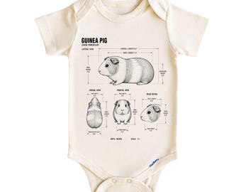 Guinea Pig Baby Onesie®, Guinea Pig Lover Baby Outfit, Small Pet Baby Bodysuit, Cute Newborn Gifts