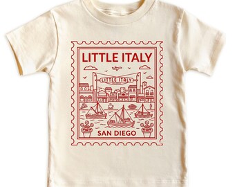 Little Italy San Diego T-Shirt – California Local Kids Gifts