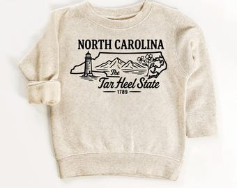 North Carolina State Sweatshirt: Kids Tshirt, Family Vacation Shirts