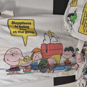Snoopy Bedding Vintage - Etsy