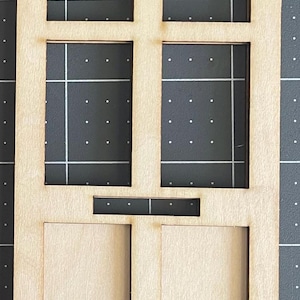 Dollhouse door file // Greenleaf replacement parts // front door SVG File // dollhouse front door SVG