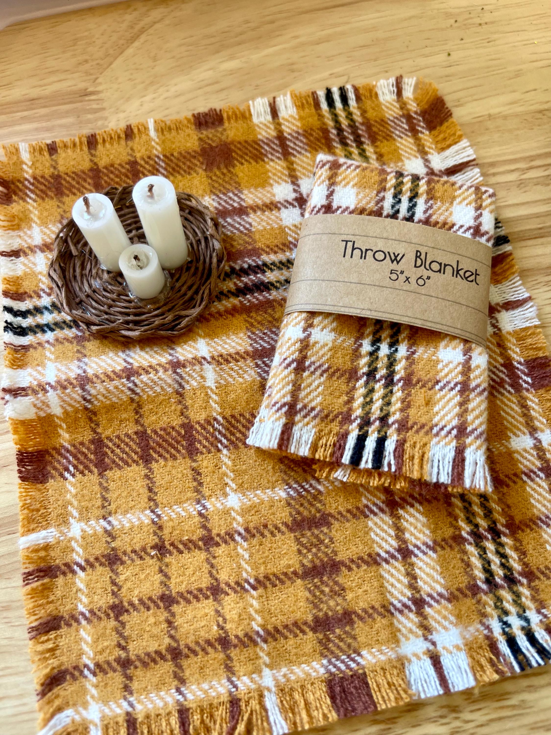 Fall plaid throws hotsell
