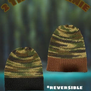 Reversible Camo beanie