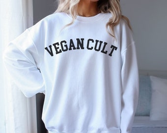 Vegan Cult Funny Food Sweatshirt